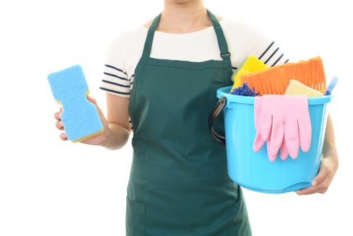 A local cleaning team working in a W10 home with access and parking considerations