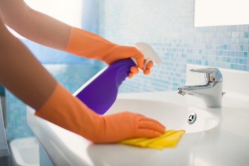 Commercial regular cleaning in a W10 office or workspace
