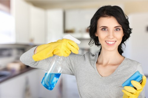 Reliable W10 cleaners working on a carefully maintained space