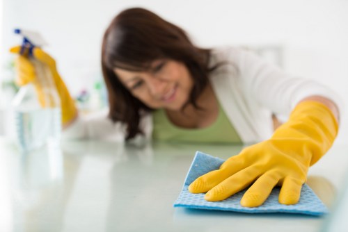 Bathroom refresh as part of one-off cleaning in W10